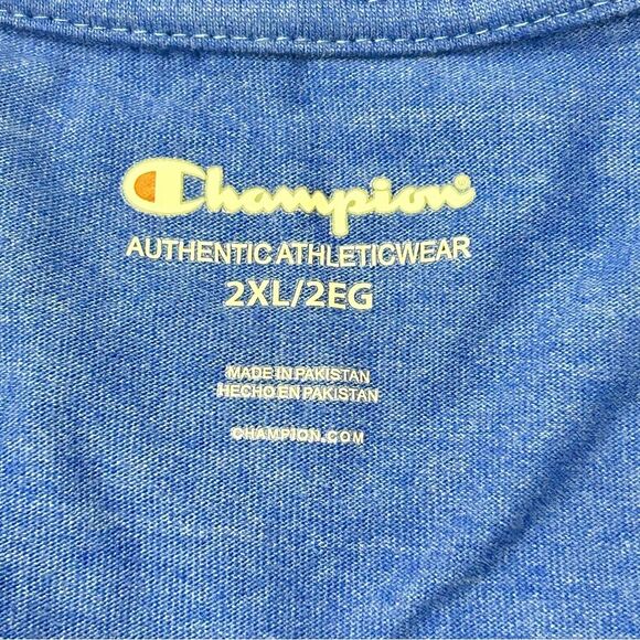 Lot of 2 - Men’s Champion Red Blue T-Shirt Size XXL - Picture 12 of 13